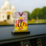 Premanand Ji Maharaj Car Dashboard Acrylic Frame | Love Craft Gifts