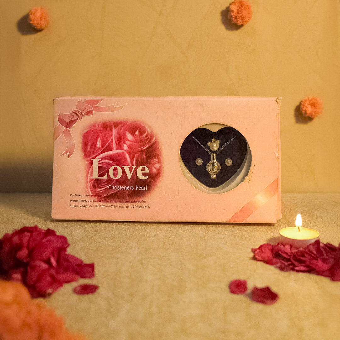 Love Chosteners Pearl Necklace Gift Set | Love Craft Gifts