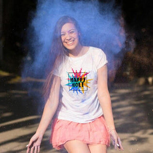 Holi Special Custom T-shirts | Love Craft Gifts