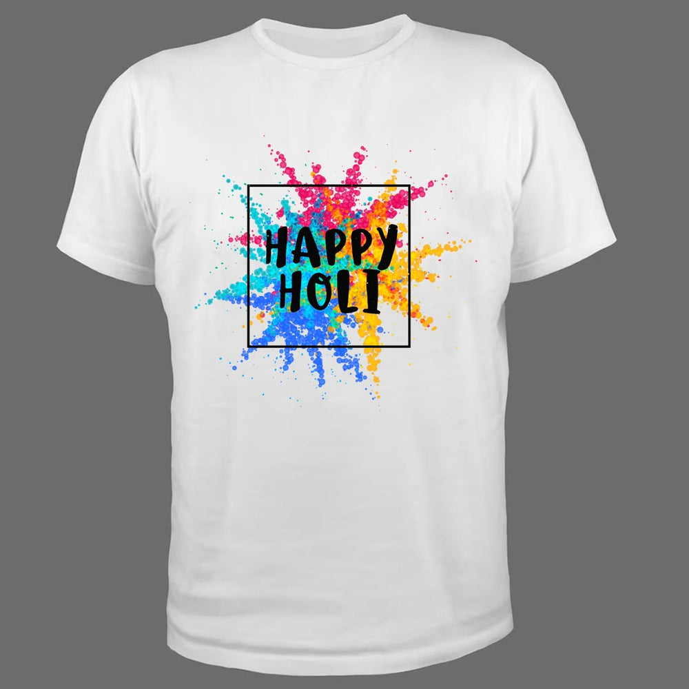 Custom Holi T-shirt 2025