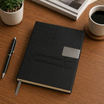 Personalized Executive Diary with Custom Text Engraving | Premium Hardbound Journal Gift for Professionals, Office Use & Corporate Gifting - A5 | Love Craft Gifts™