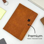 Personalized A5 PU Leather Executive Diary with Custom Name Plate | Premium Hardbound Journal Gift for Professionals, Students & Corporate Gifting - A5 | Love Craft Gifts™
