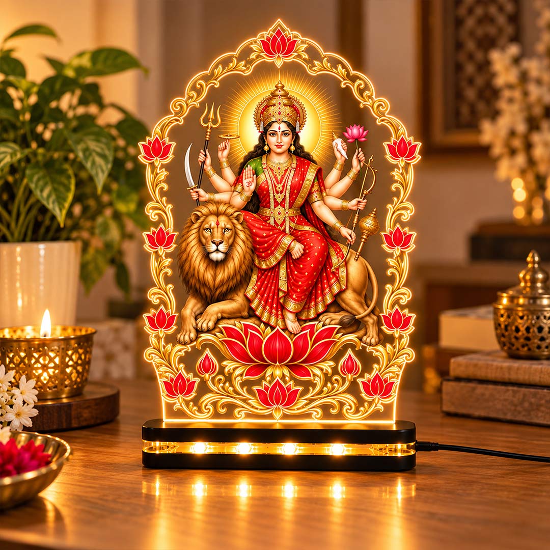 Maa Durga Navratri Decorative Light | Love Craft Gifts™