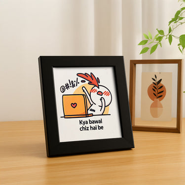 Meme Combo 4x4 Frame Set – Pack of 5 | Love Craft Gifts