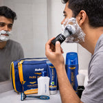 Personalized Park Avenue Luxury Grooming Collection 8-in-1 Grooming Kit for Men with Travel Pouch | Love Craft Gifts