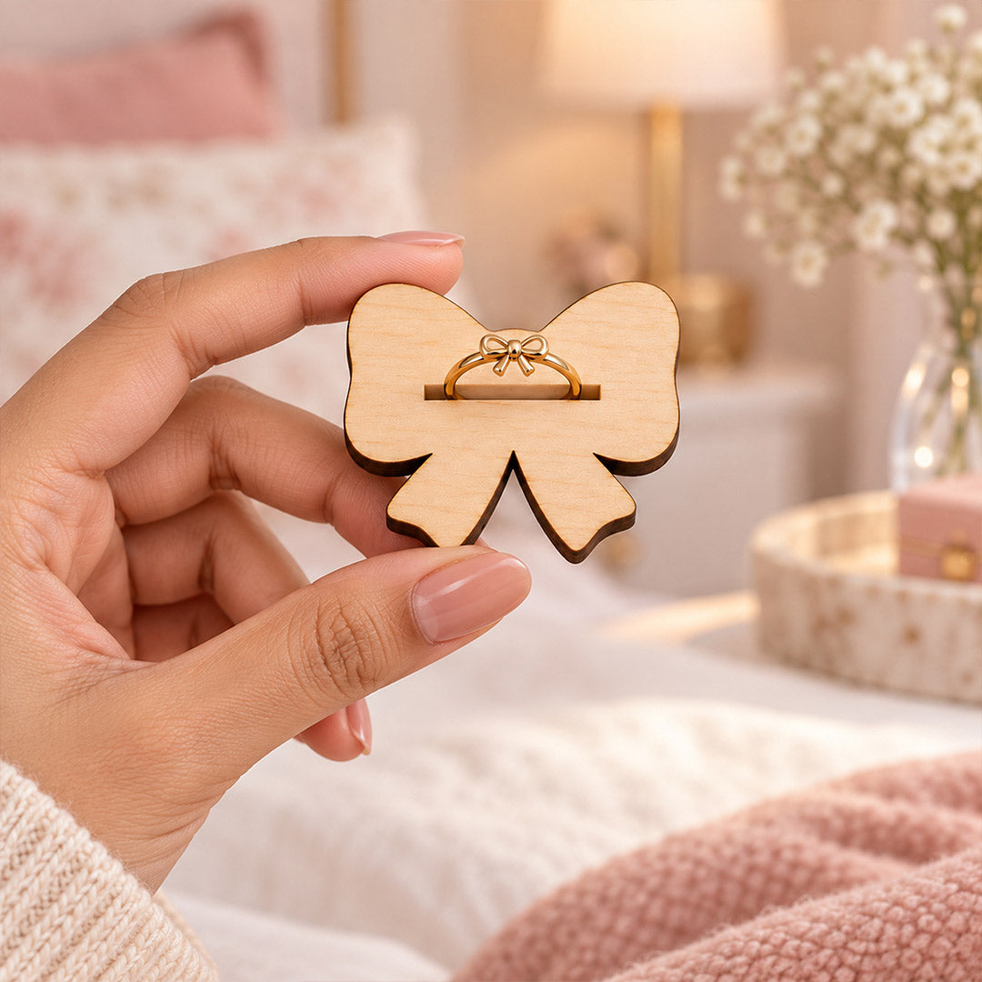 Mini Decorative Ring Holder Stand | Love Craft Gifts™