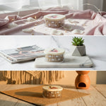 Personalized Square Bangle Box with Watercolor Art | Love Craft Gifts