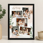 Personalized Family Collage Frame with Multiple Photos – Custom Wall Décor | Love Craft Gifts