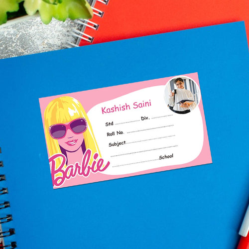 Personalized Name Labels - Barbie
