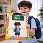 Personalized Kids Study Clipboard with Name & Photo | Love Craft Gifts