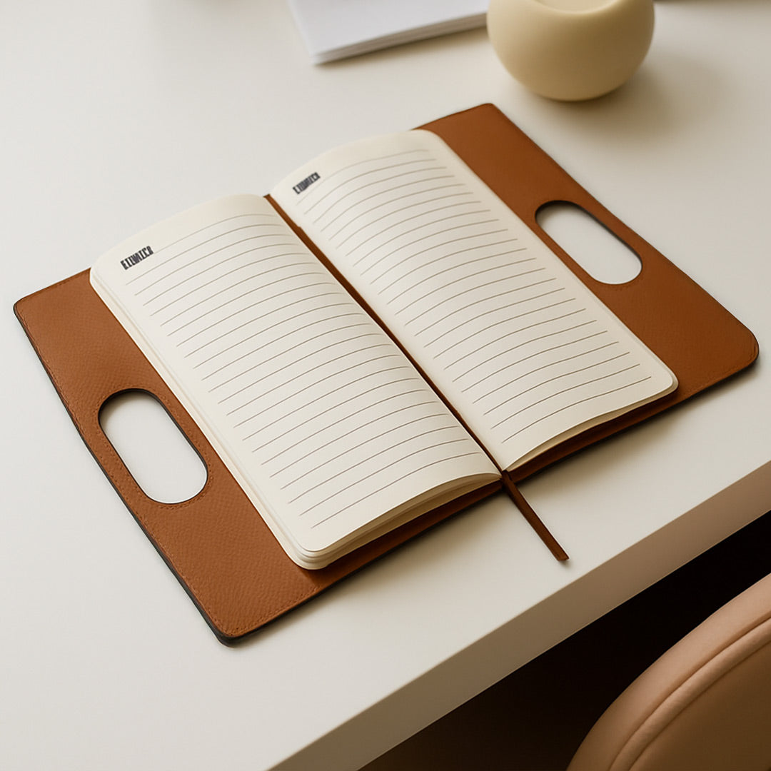 Personalized Brown Handle Diary | Love Craft Gifts
