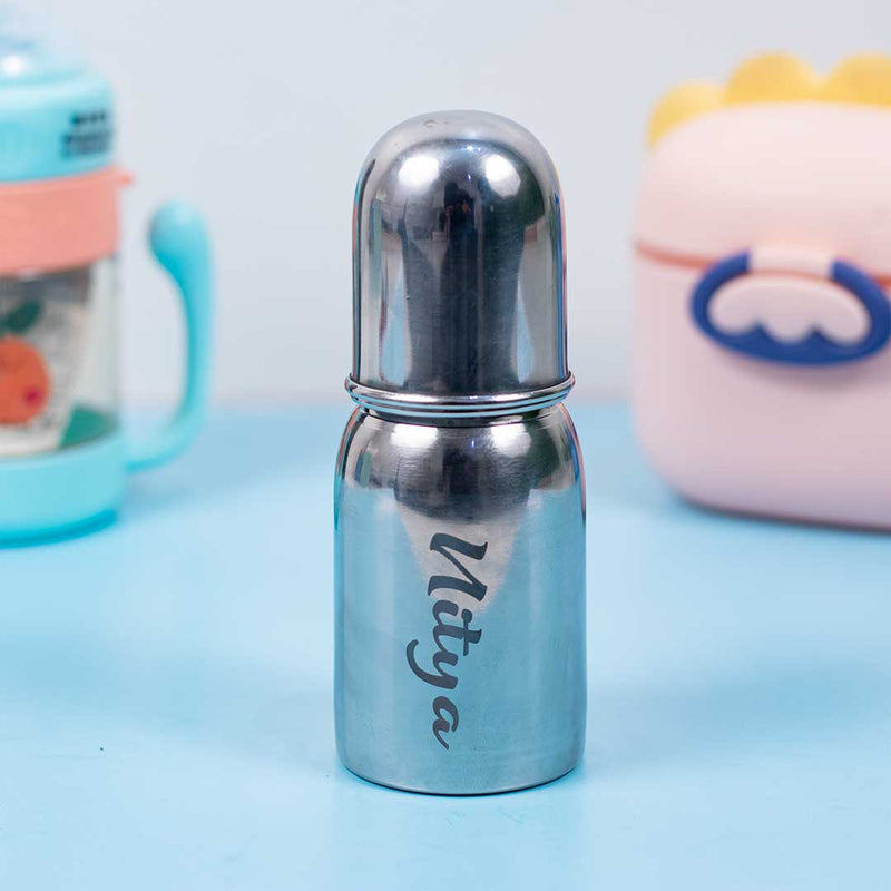 Personalized Kids Feeder / Stainless Steel Baby Bottle for Infant 