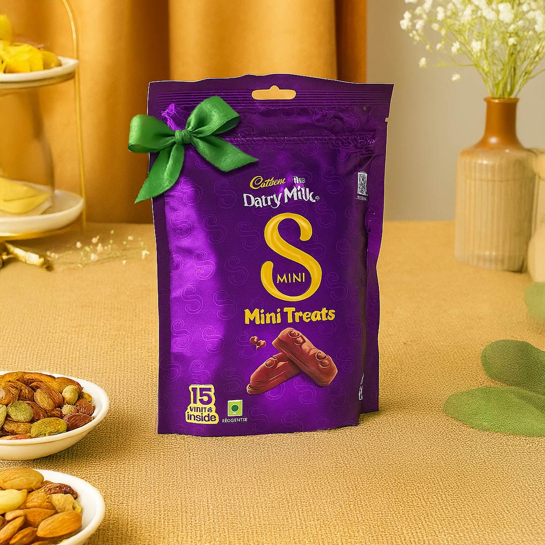 Cadbury Silk Mini Treats with Hidden Personalized Pendant | Love Craft Gifts