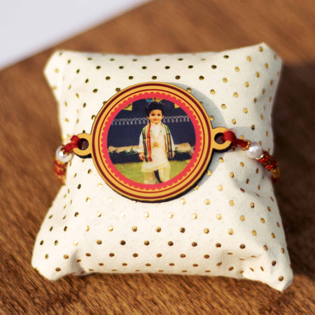 Personalized Name Rakhi for Raksha Bandhan  With Photo