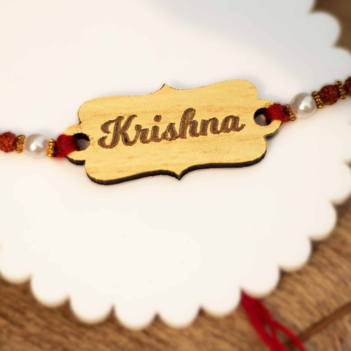 Personalized Name Rakhi for Raksha Bandhan