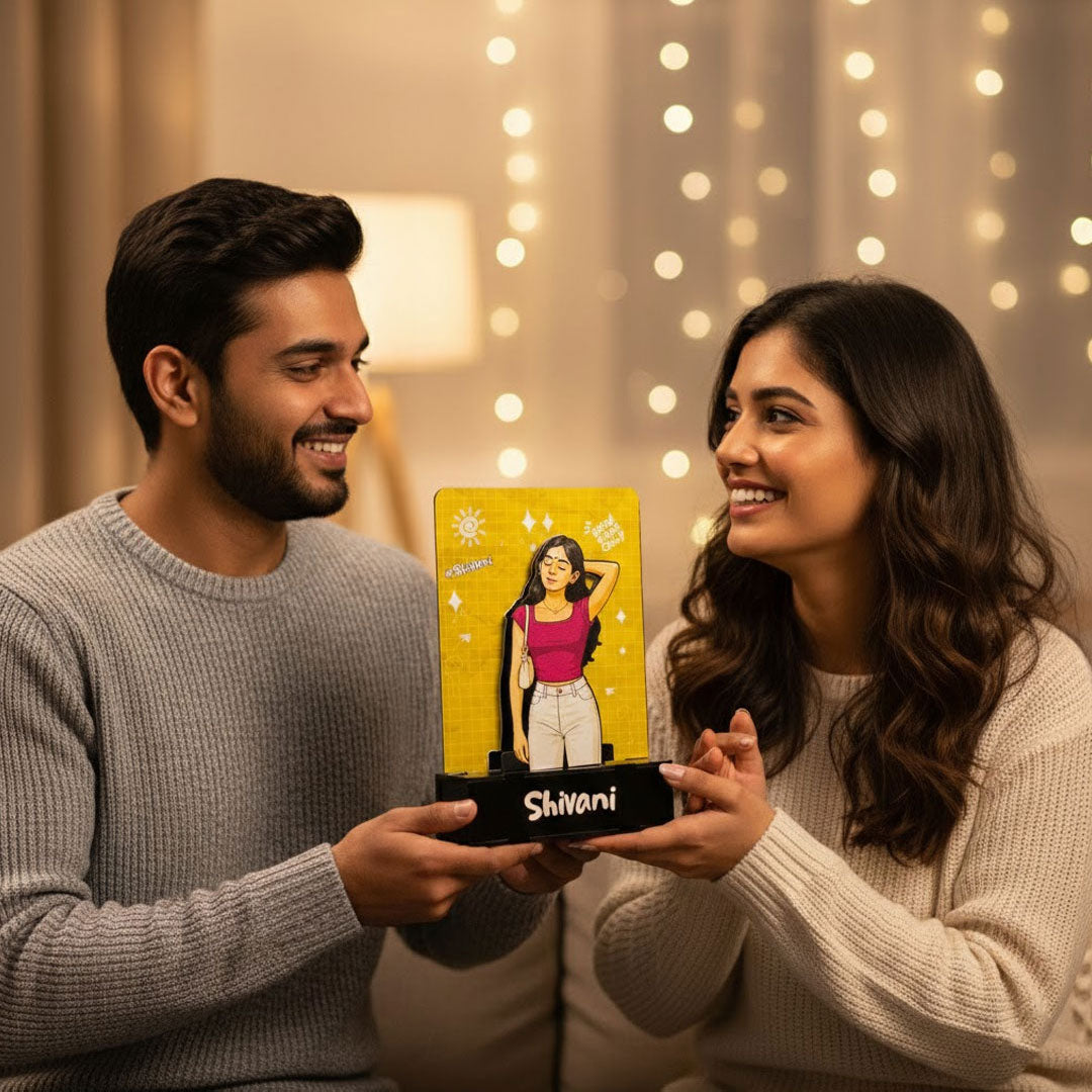 Personalized 5×8 Hidden Surprise Box with Custom Image & Name