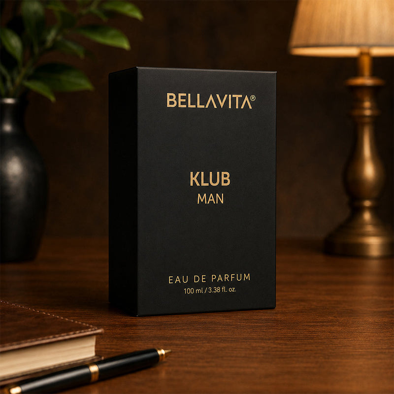 Personalized Bella Vita KLUB Man with Name & Photo | Premium Eau De Parfum Gift for Him | Love Craft Gifts™