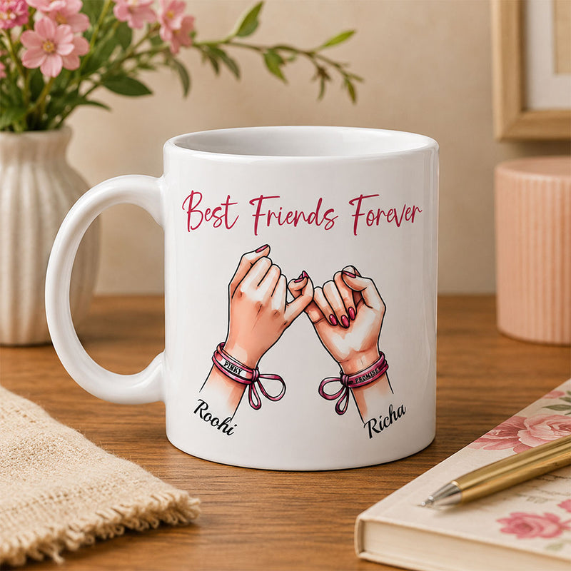 Personalized Best Friend Gift Mug | Custom Ceramic Friendship Mug | Love Craft Gifts™