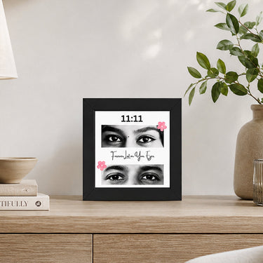 Personalized Couple Eyes Photo Frame | Love Craft Gifts™