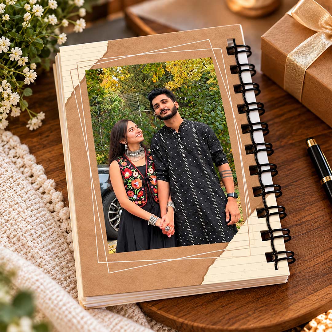 Personalized Couple Memory Scrapbook with Photos | Love Craft Gifts™