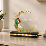 Personalized Couple Name LED Lamp 6×8 Inch | Romantic Wedding & Anniversary Gift