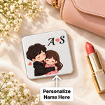 Personalized Couple Pocket Mirror | Love Craft Gifts™