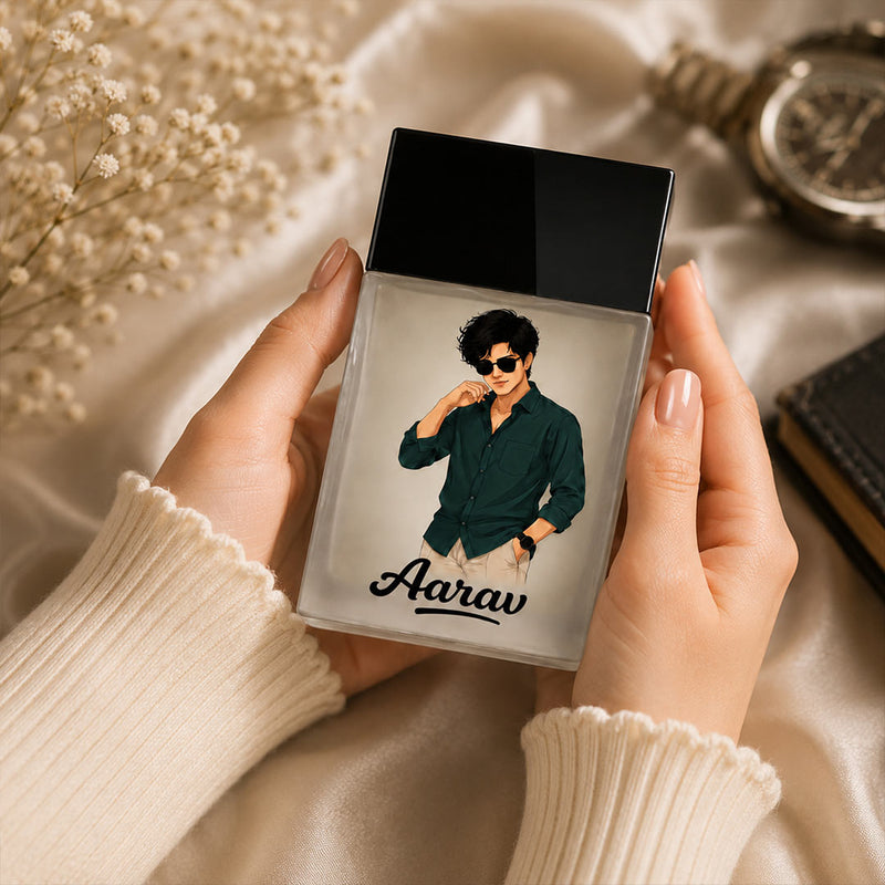 Personalized Denver Eau De Parfum | Custom Perfume Bottle for Husband Boyfriend Father | Love Craft Gifts™