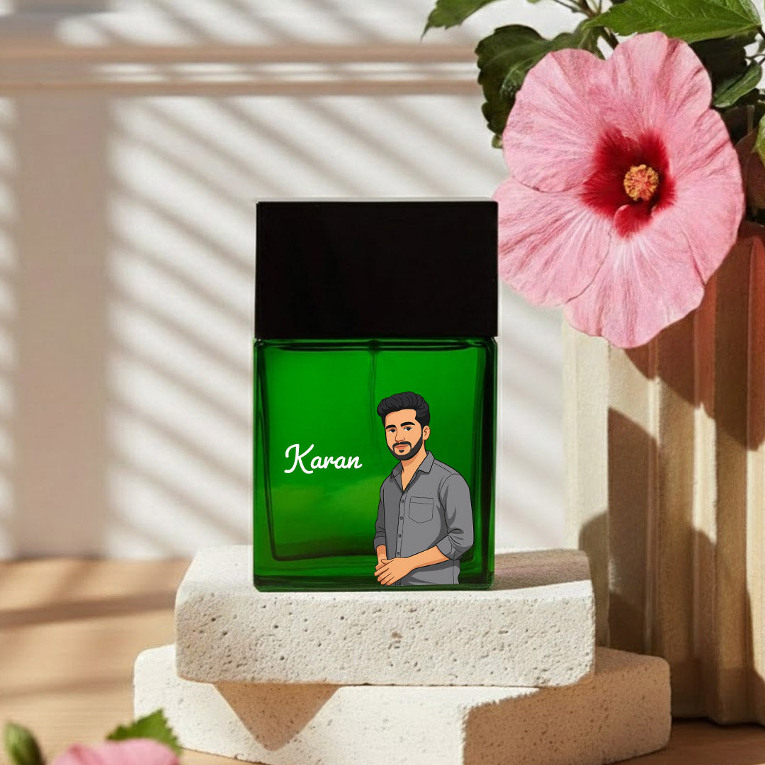 Personalized Denver Hamilton Green Perfume 60ml | Premium Fragrance Gift | Beauty & Perfume Collection | Love Craft Gifts