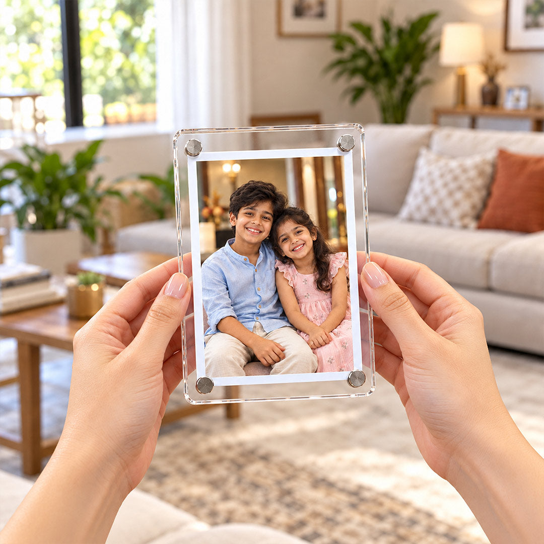 Personalized Family Photo Fridge Frame | Love Craft Gifts™