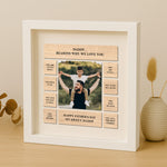 Personalized Wooden Father's Day Frame – Reasons Why We Love You | Love Craft Gifts