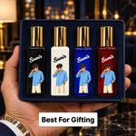 Personalized Fragrance Gift Set for Men 80ml | 4 Premium EDP Sprays | Love Craft Gifts™