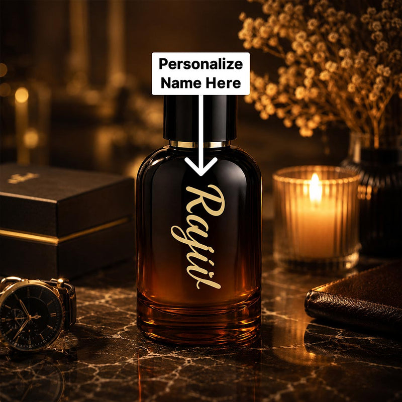 Personalized Gabru Legend Perfume | Custom Name Printed Bottle | Premium Men's Perfume Gift | Love Craft Gifts™