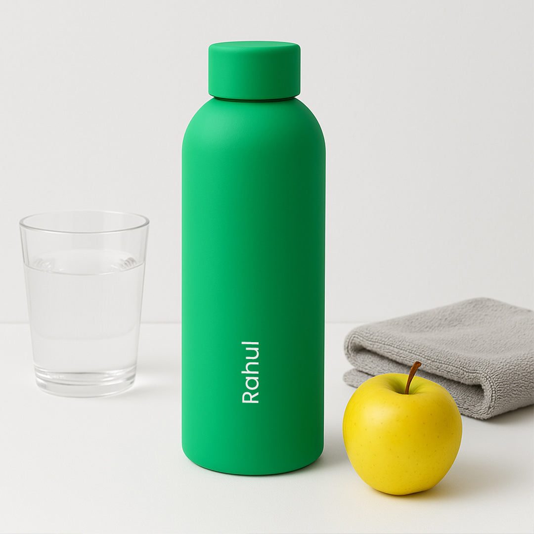 Personalized Green Bottle| Love Craft Gifts
