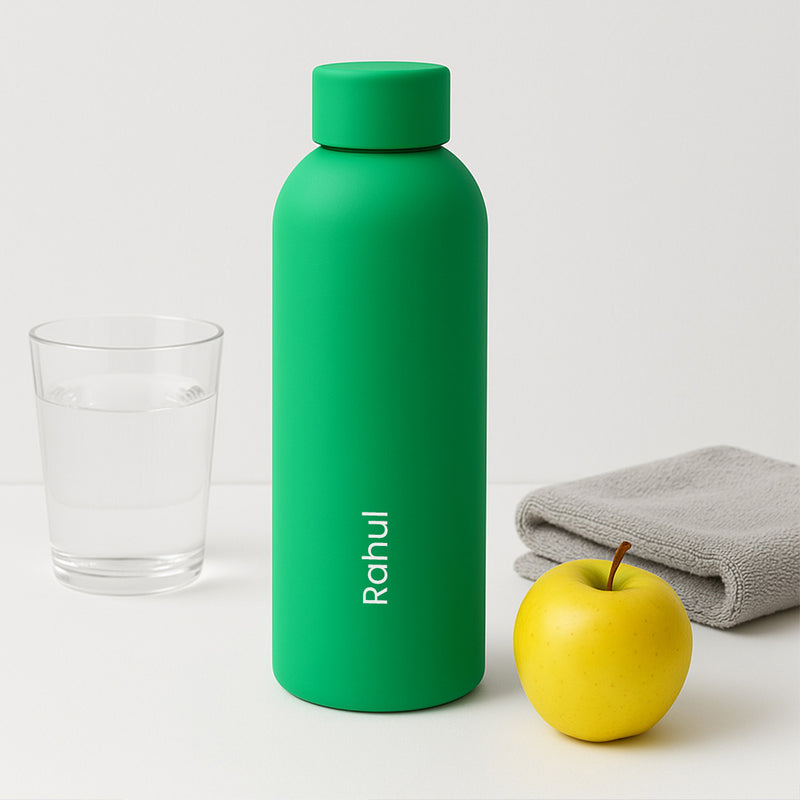 Personalized Green Bottle| Love Craft Gifts