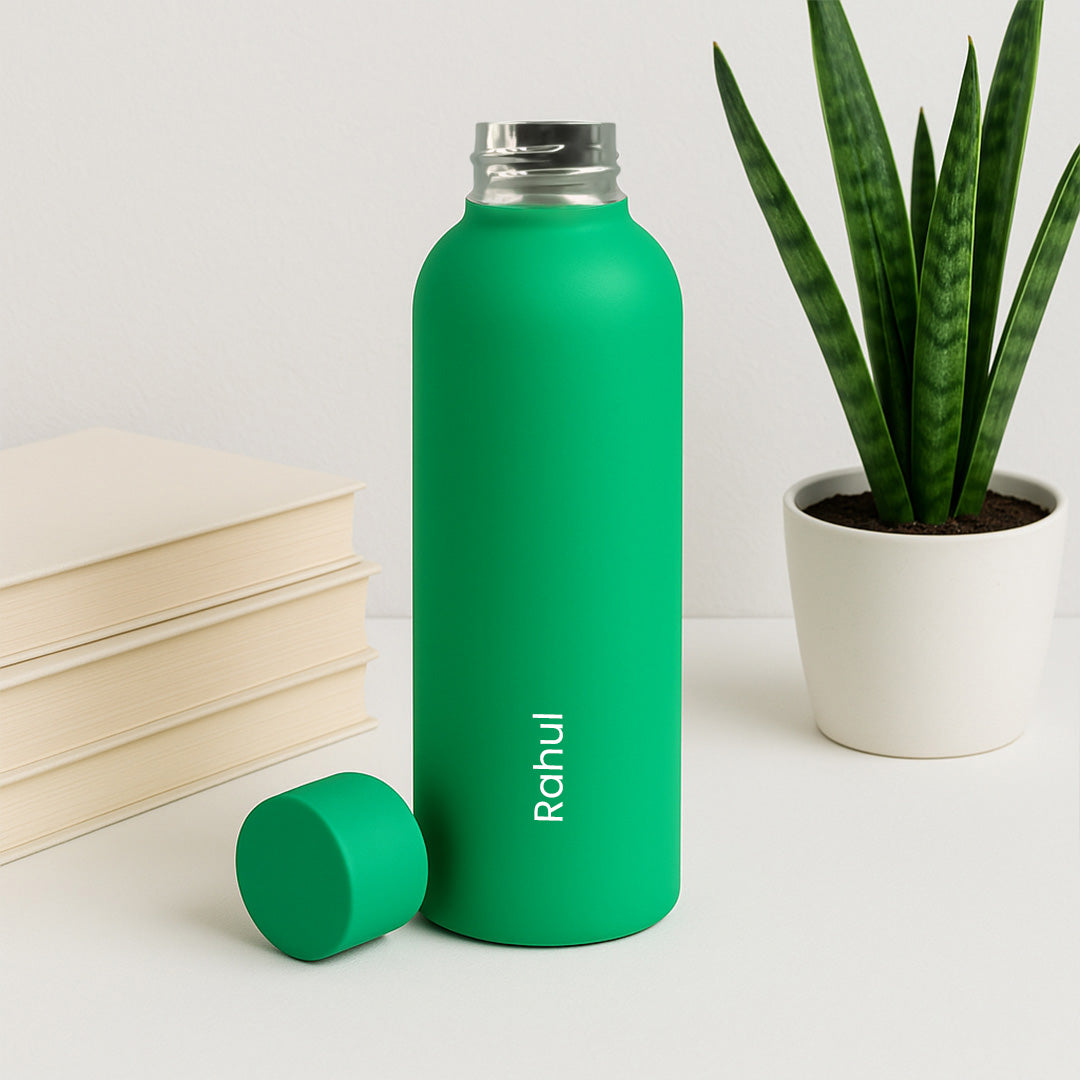 Personalized Green Water Bottle| Love Craft Gifts