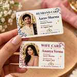 Personalized Husband & Wife Photo Cards | Love Craft Gifts™