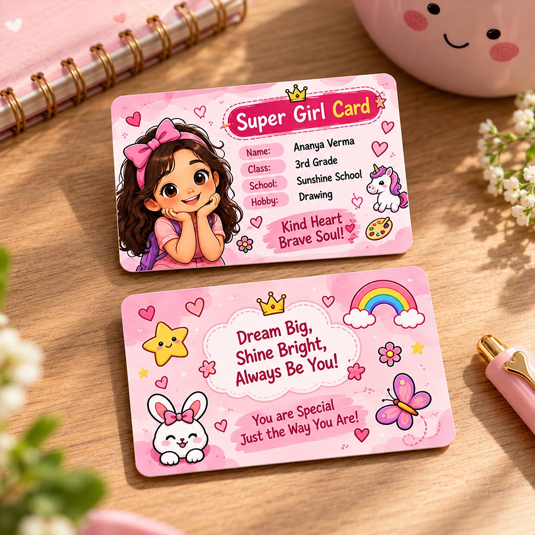 Personalized Kids Achievement Keepsake Card | Love Craft Gifts™
