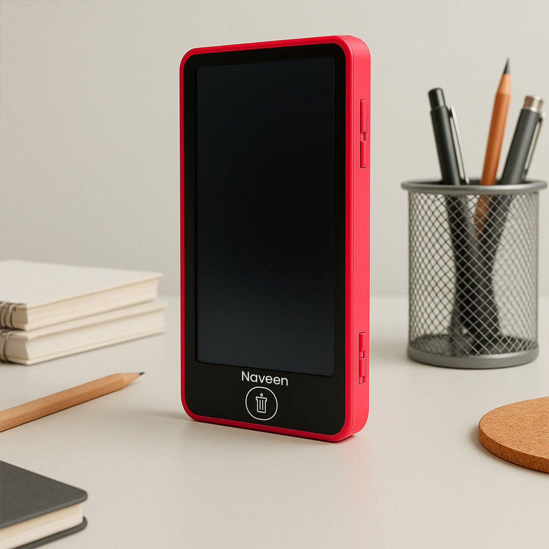 Personalized LCD Writing Tablet with Stylus – Available in Pink, Blue & Green | Love Craft Gifts