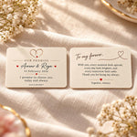 Personalized Love Promise Keepsake for Couples | Love Craft Gifts™