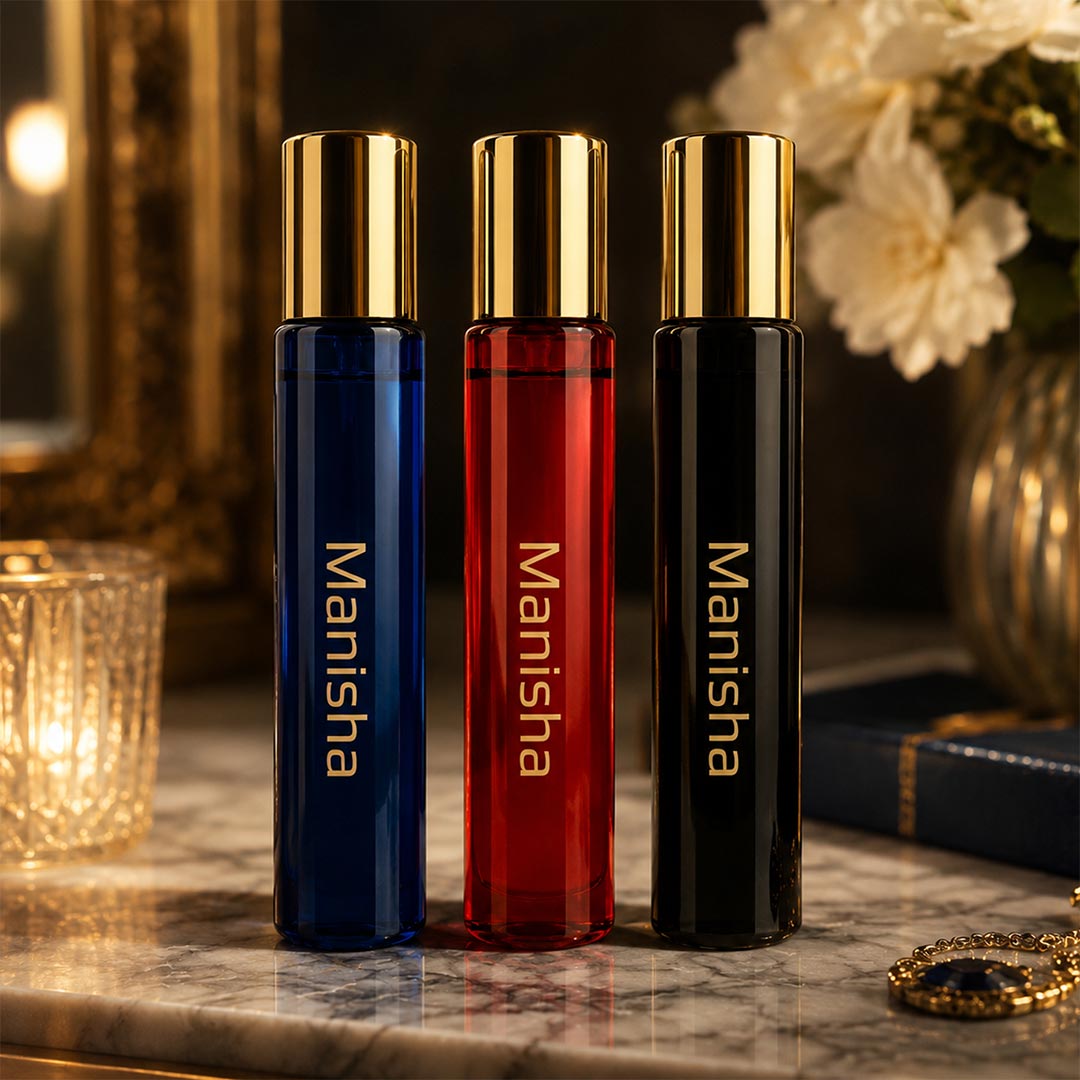 Personalized Mini Perfume Gift Set with Custom Name Engraving 3 x 45ml | Love Craft Gifts™