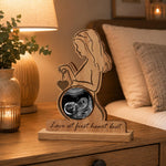 Personalized Mom-to-Be Ultrasound Photo Stand 6x8 Inch | Pregnancy Keepsake | Love Craft Gifts™