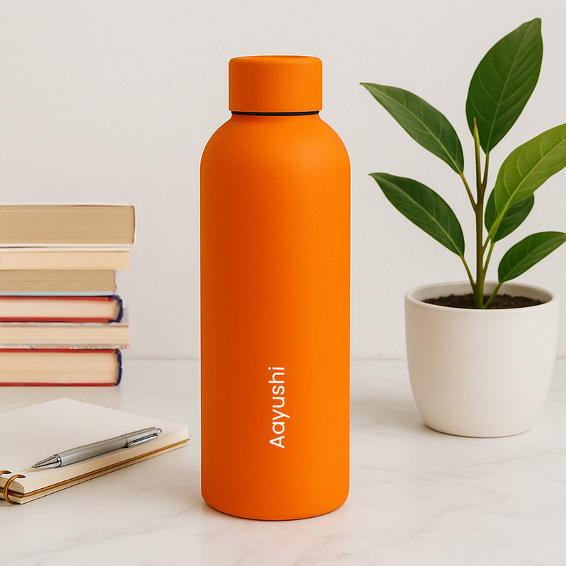 Personalized Orange Bottle| Love Craft Gifts