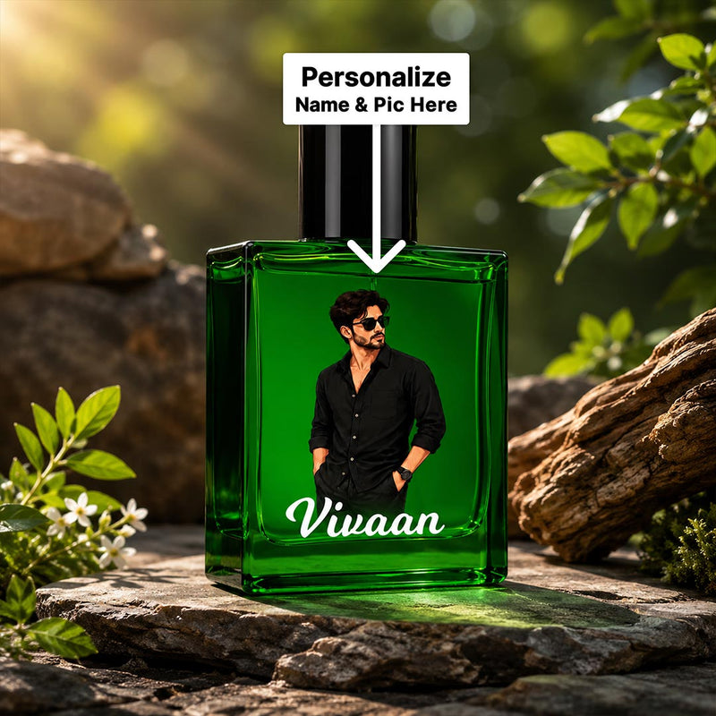 Personalized Park Avenue Eternity Long-Lasting Perfume | Custom Men's Gift with Photo | Love Craft Gifts™