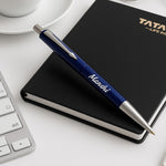 Parker Vector Standard Chrome Trim Ball Pen - Personalized | Love Craft Gifts