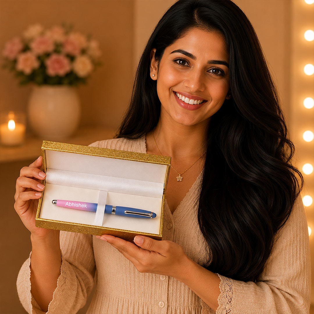 Personalized Pen with Name | Stylish Gradient Pen Gift