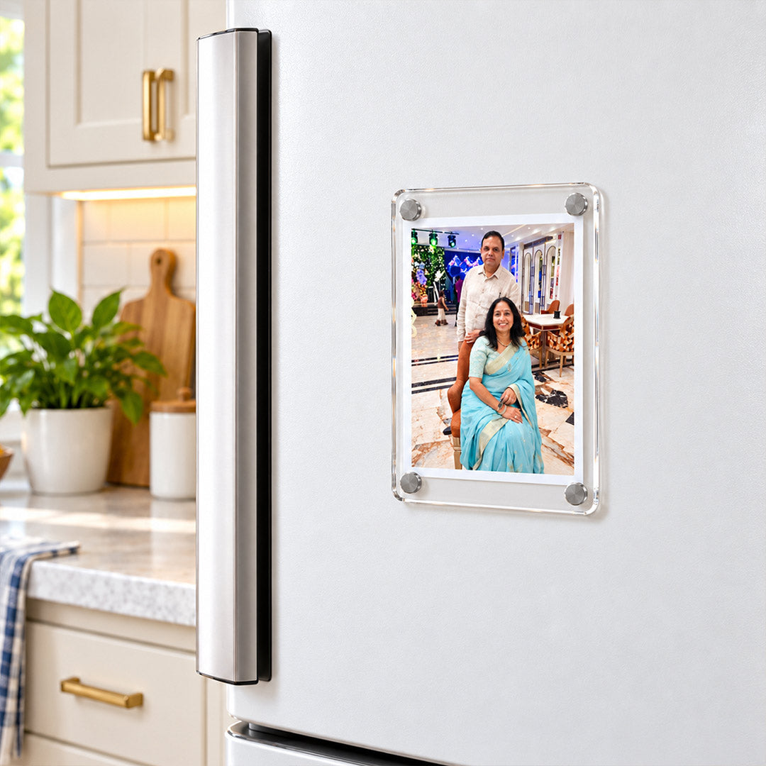 Personalized Photo Fridge Magnet Frame | Love Craft Gifts™Personalized Photo Fridge Magnet Frame | Love Craft Gifts™