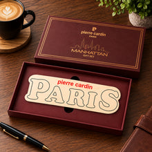 Personalized Pierre Cardin Manhattan Rose Gold Pen Set with Wooden Box | Premium Ball Pen & Roller Pen Gift Set | Love Craft Gifts™