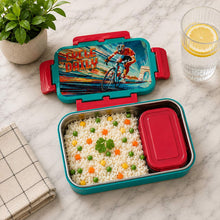 Personalized Pluto Stainless Steel Lunch Box | BPA Free 800ml+150ml School Tiffin Gift for Kids