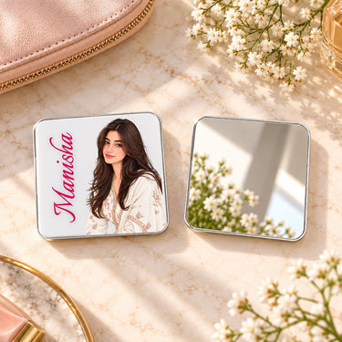 Personalized Portrait Compact Mirror | Love Craft Gifts™