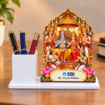 Personalized Ram Darbar Pen Stand 10x7" | Custom Logo & Name | Love Craft Gifts™